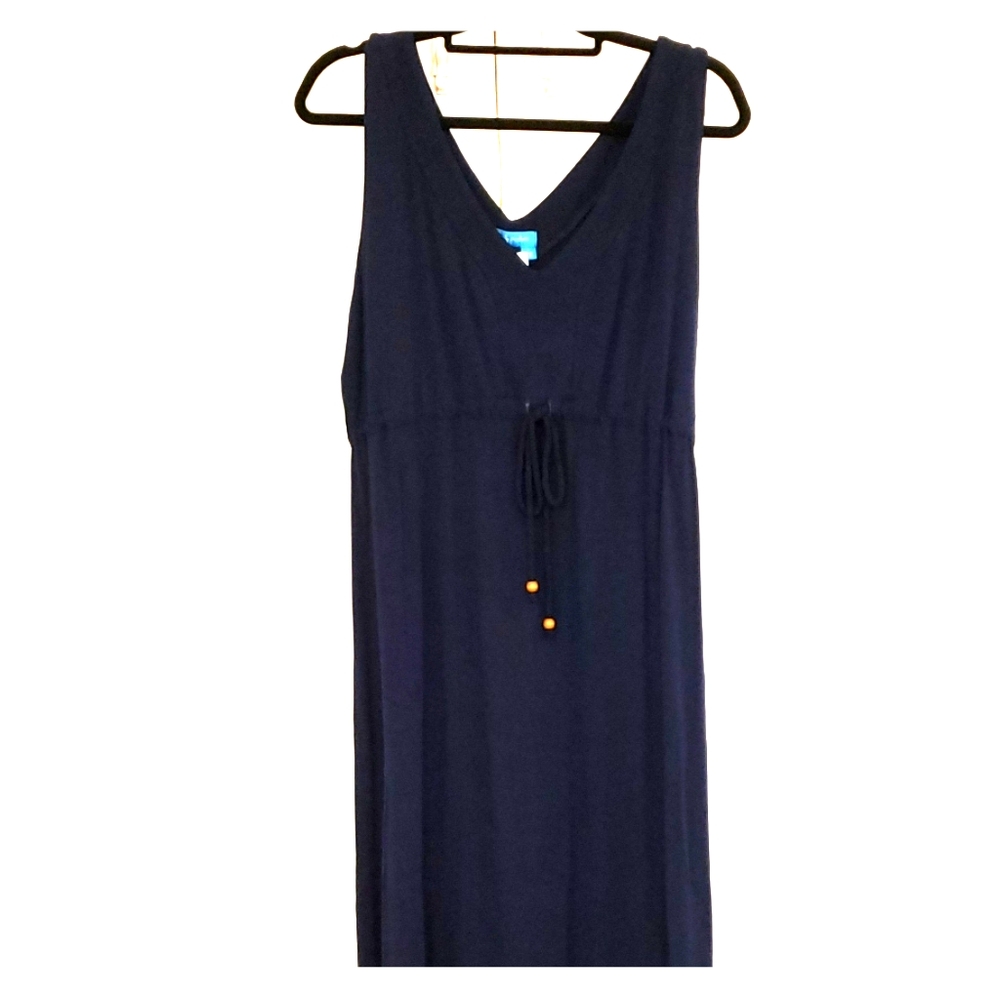 Navy maxi dress - Large